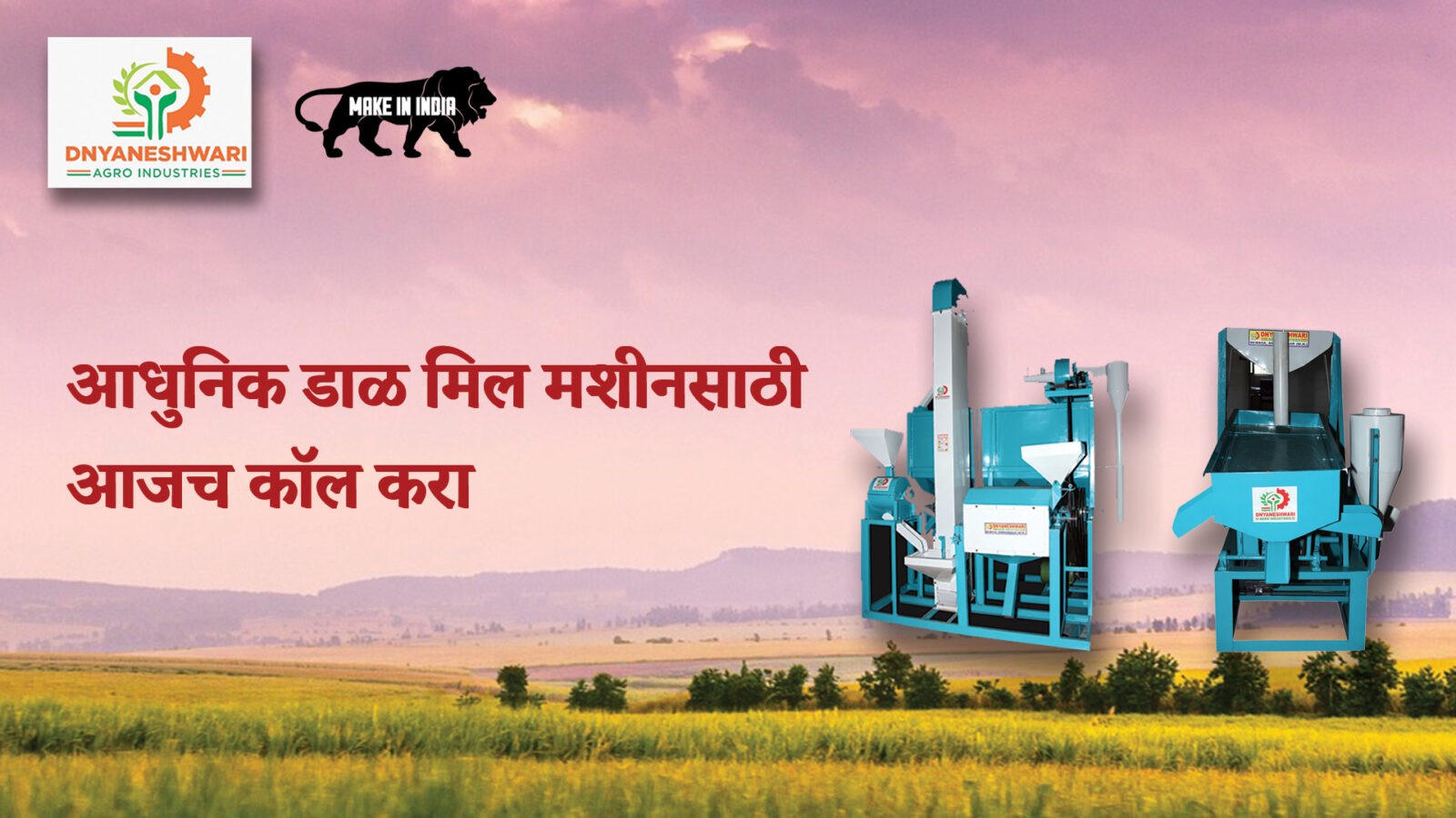 Best Dal Mill Machinery- Dnyaneshwari Agro Industries